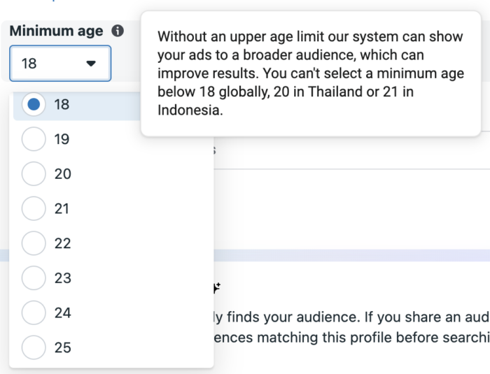Age Minimum